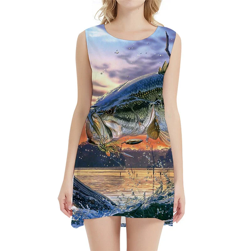 KYKU Fish Dress Women Tropical Beach Squid Vestido Sexy Animal 3d Print Nebula Sexy Womens Clothing Elegant Gothic Large Sizes Luxury unclassified dresses KYKU Fish Dress Women Tropical Beach Squid Vestido Sexy Animal 3d Print Nebula Sexy Womens Clothing Elegant Gothic Large Sizes Luxury unclassified dresses