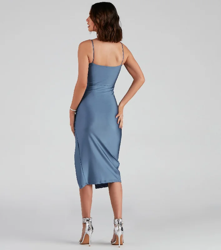 Jessie Sleeveless Midi Formal Dress