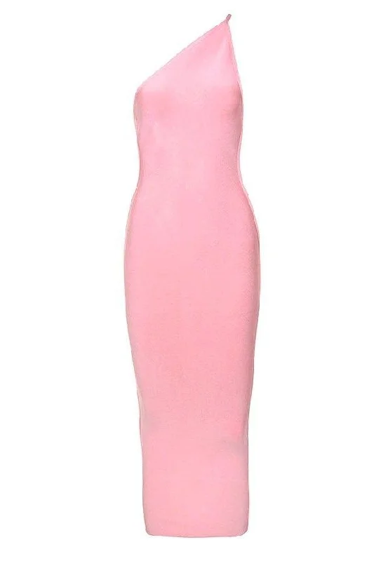 Joi Bodycon Midi Dress - Dusty Pink