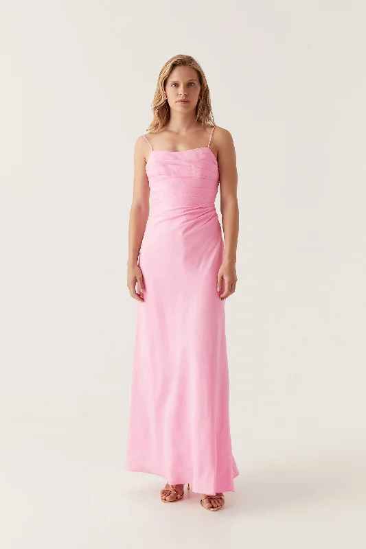 Clarice Draped Maxi Dress