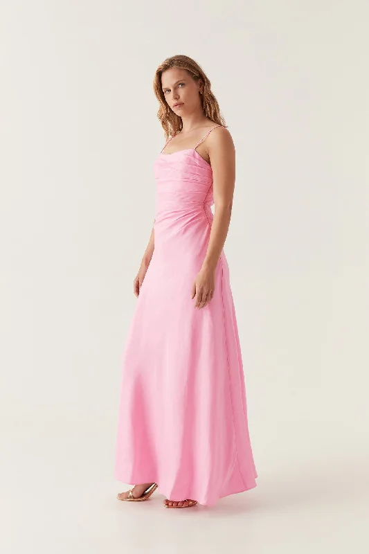 Clarice Draped Maxi Dress