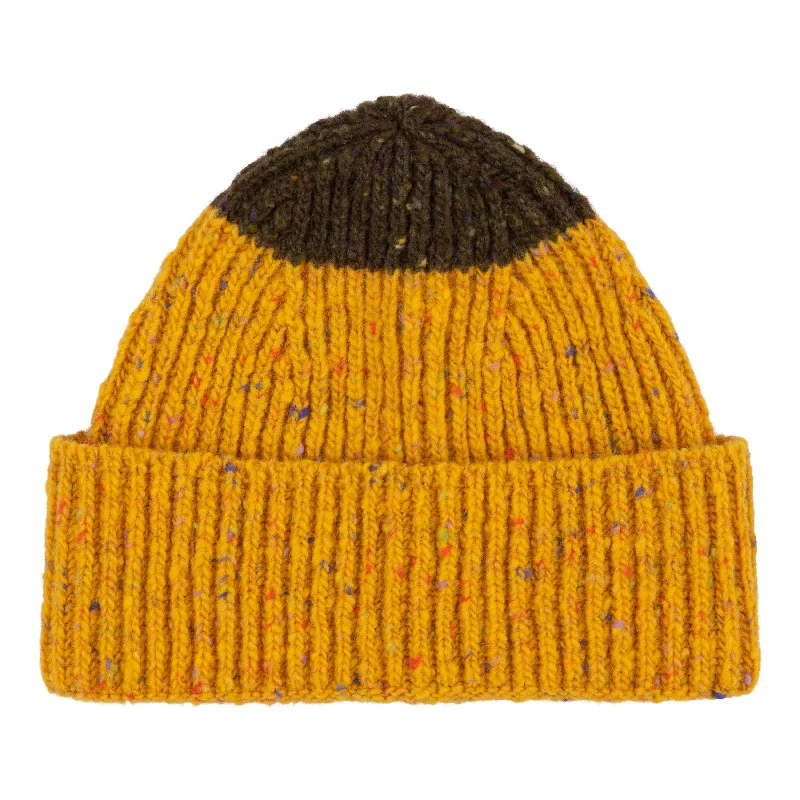 Donegal Wool Two-Tone Hat