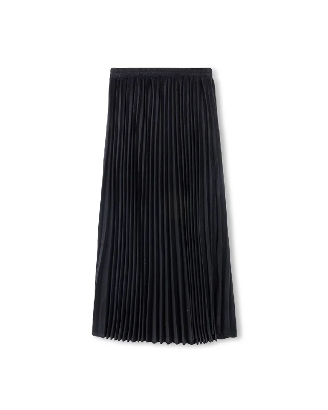 Corduroy Pleat Skirt