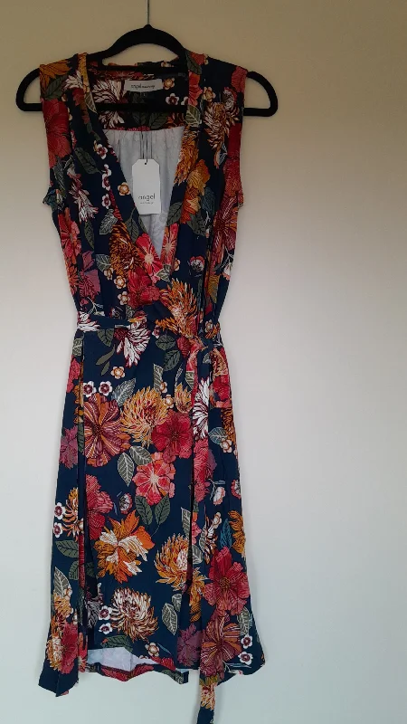 Flower Wrap Dress