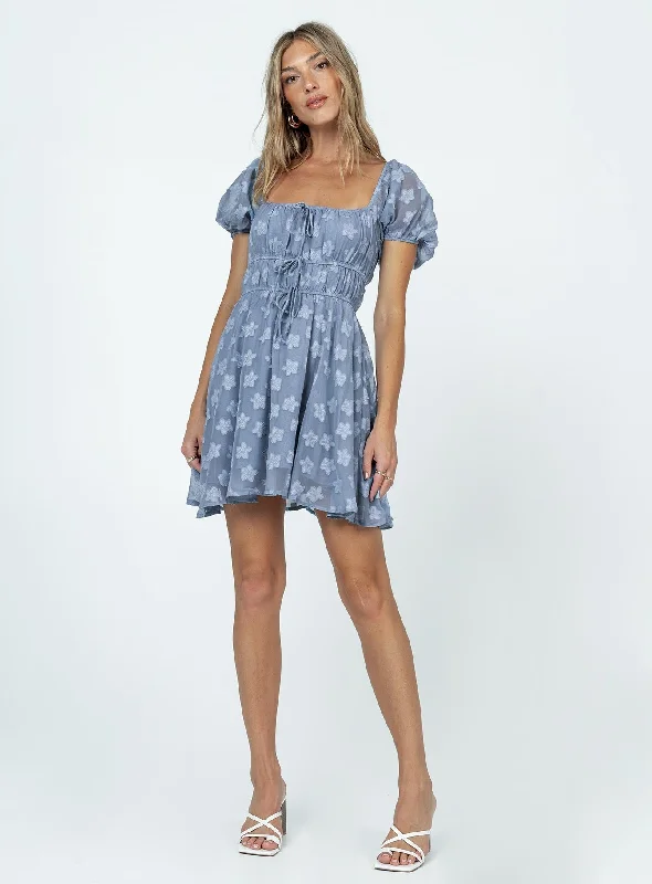 Kenny Mini Dress Blue