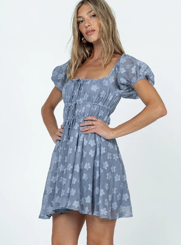 Kenny Mini Dress Blue