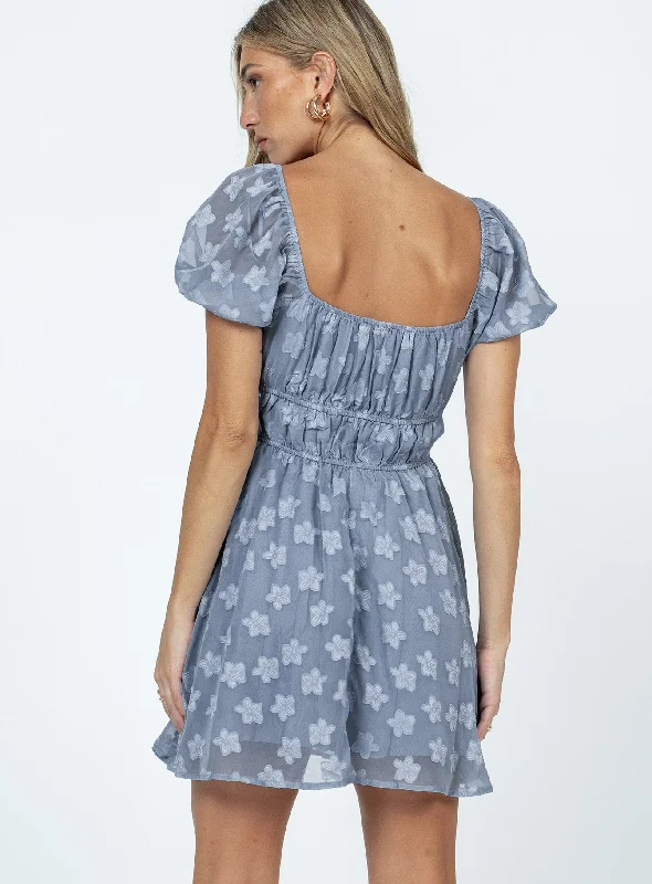 Kenny Mini Dress Blue