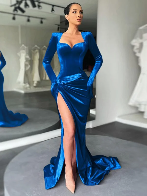 FashionSierra - Elegant Gown Long Dress Evening Club Outfit