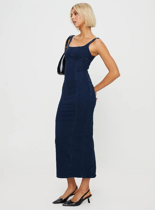 Hollas Maxi Dress Blue