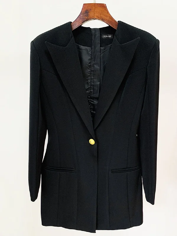 KAJENE Blazer Dress in Black