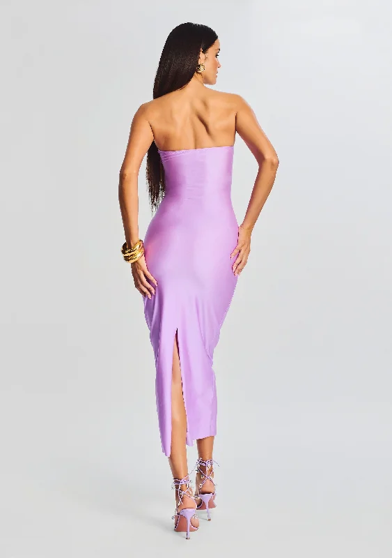 Lily Lycra Maxi Dress