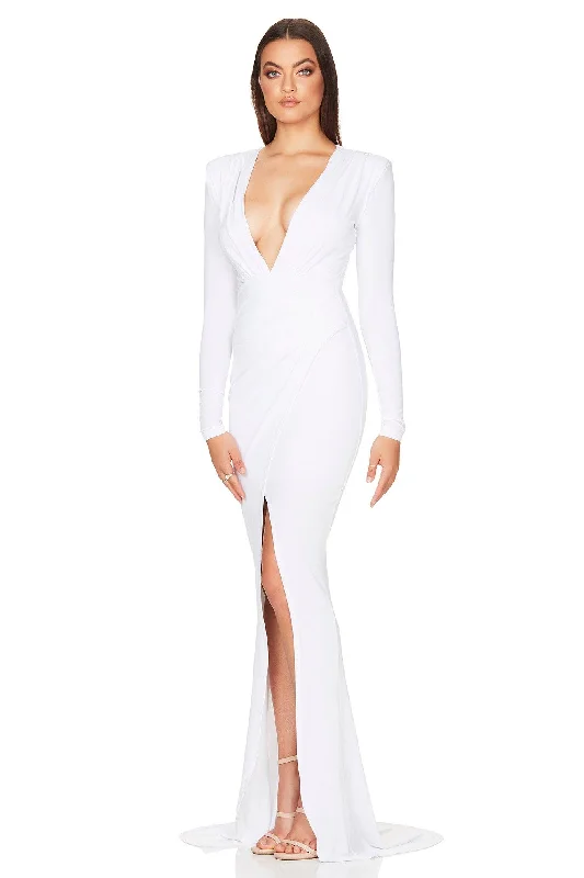 Nookie Farrah Gown - White