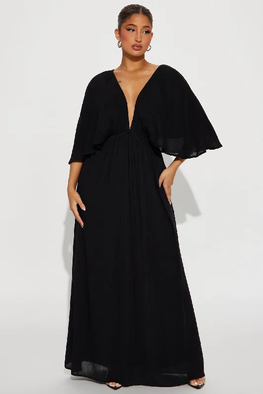 Vivienne Maxi Dress - Black