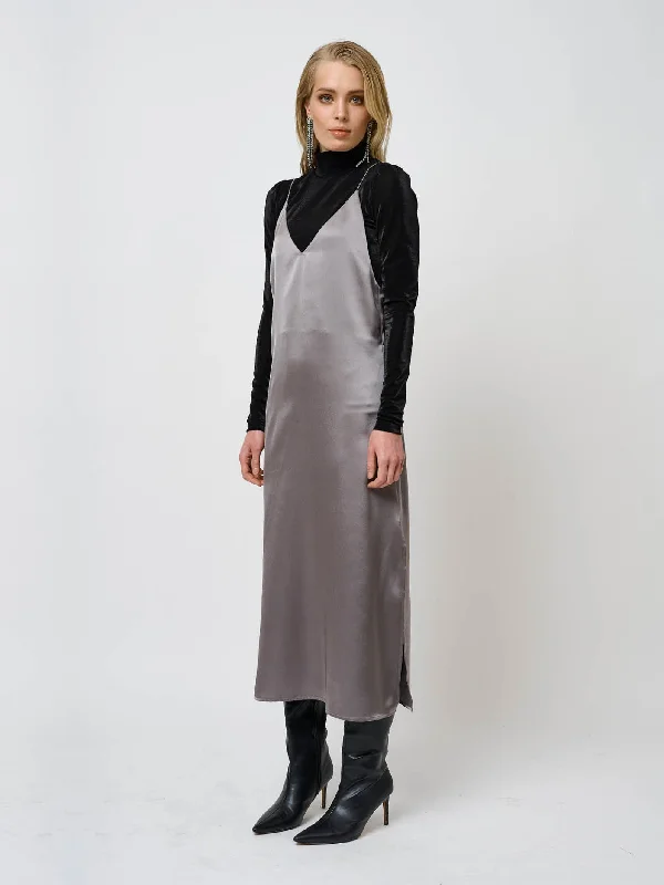 CatmintBBIndie dress - Dark Grey