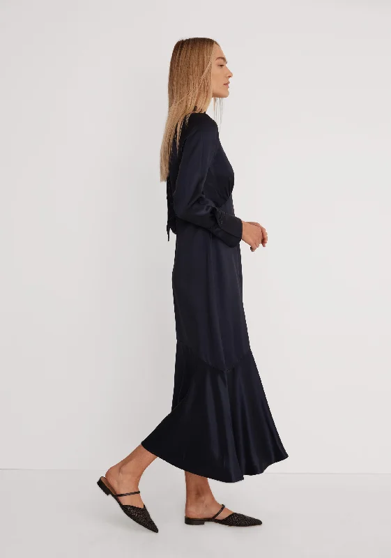 MORRISON SABINE DRESS - NAVY