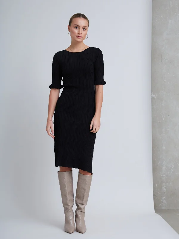 RiversBBIlene knit dress - Black