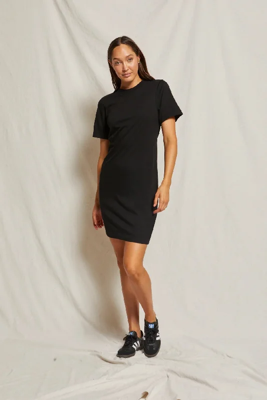 TIEGAN RINGSPUN COTTON DRESS