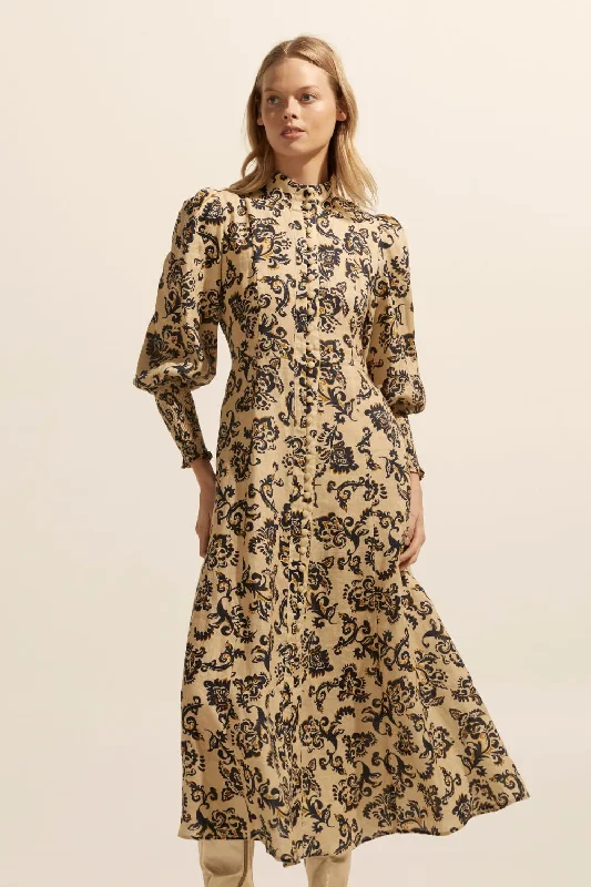 Zoe Kratzmann Crave Dress - Ochre Floral